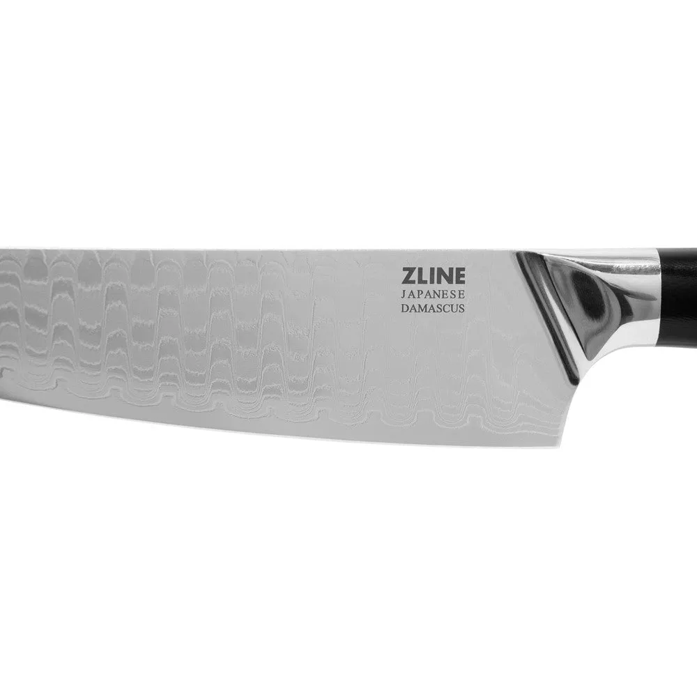 ZLINE 3-Piece Professional Japanese Damascus Steel Kitchen Knife Set (KSETT-JD-3)