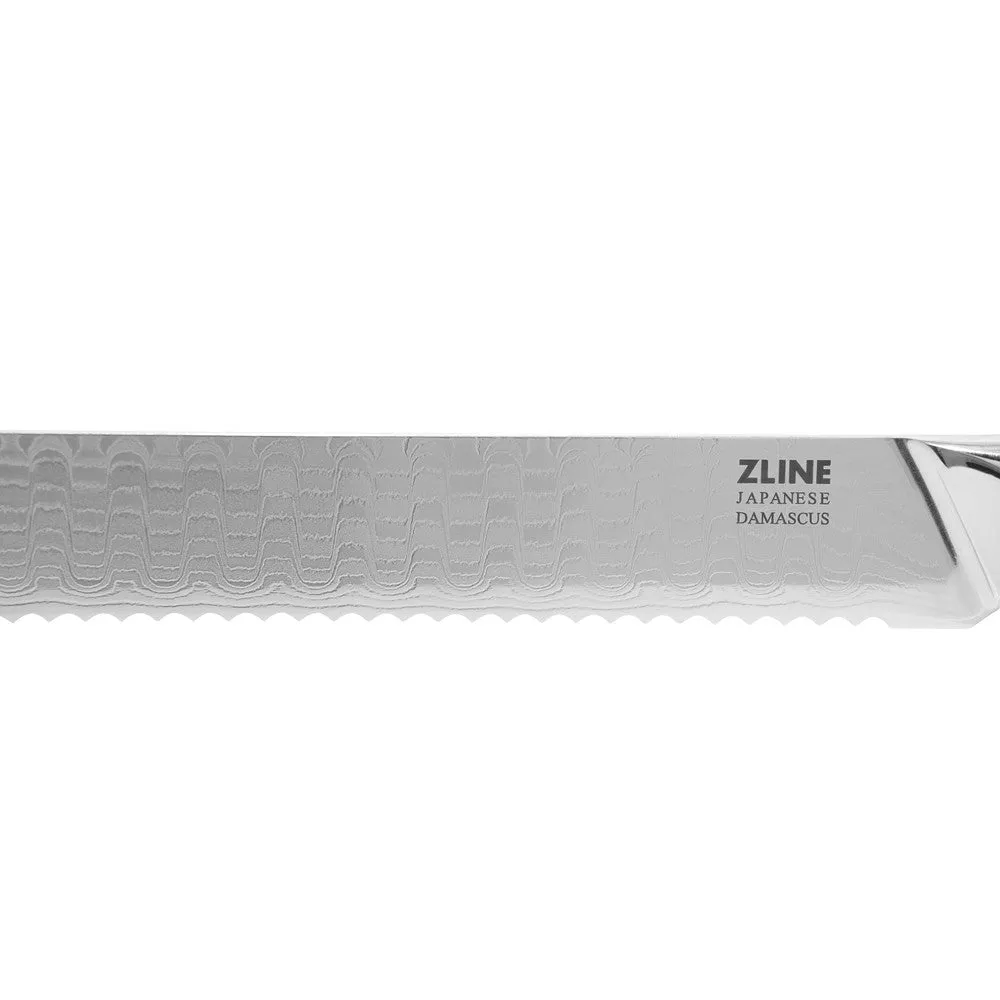 ZLINE 3-Piece Professional Japanese Damascus Steel Kitchen Knife Set (KSETT-JD-3)