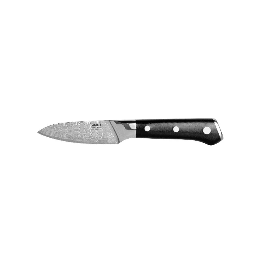 ZLINE 3-Piece Professional Japanese Damascus Steel Kitchen Knife Set (KSETT-JD-3)