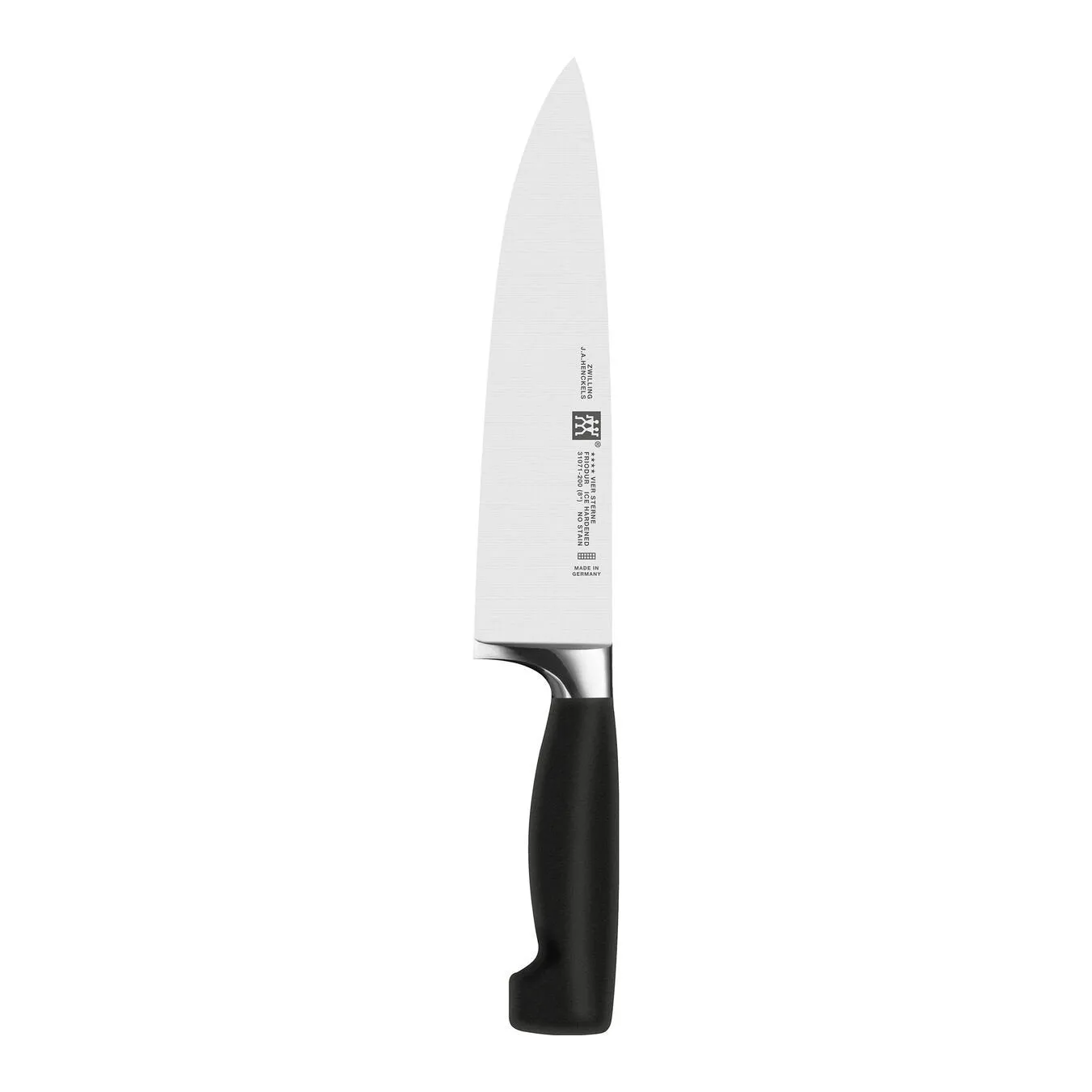 Zwilling J. A. Henckels - Four Star Cutlery Set with Knife Block & Sharpening Steel, 8 Pieces